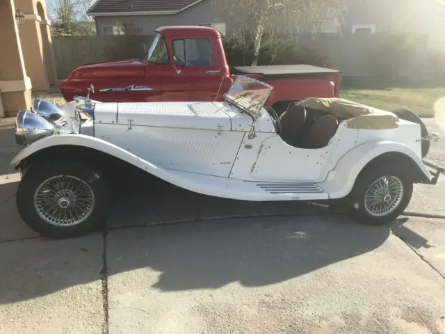 1937 ss100 jaguar replica