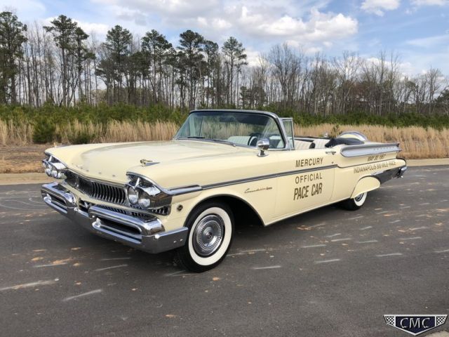 1957 mercury turnpike cruiser indy 500 pace car convertible options restored