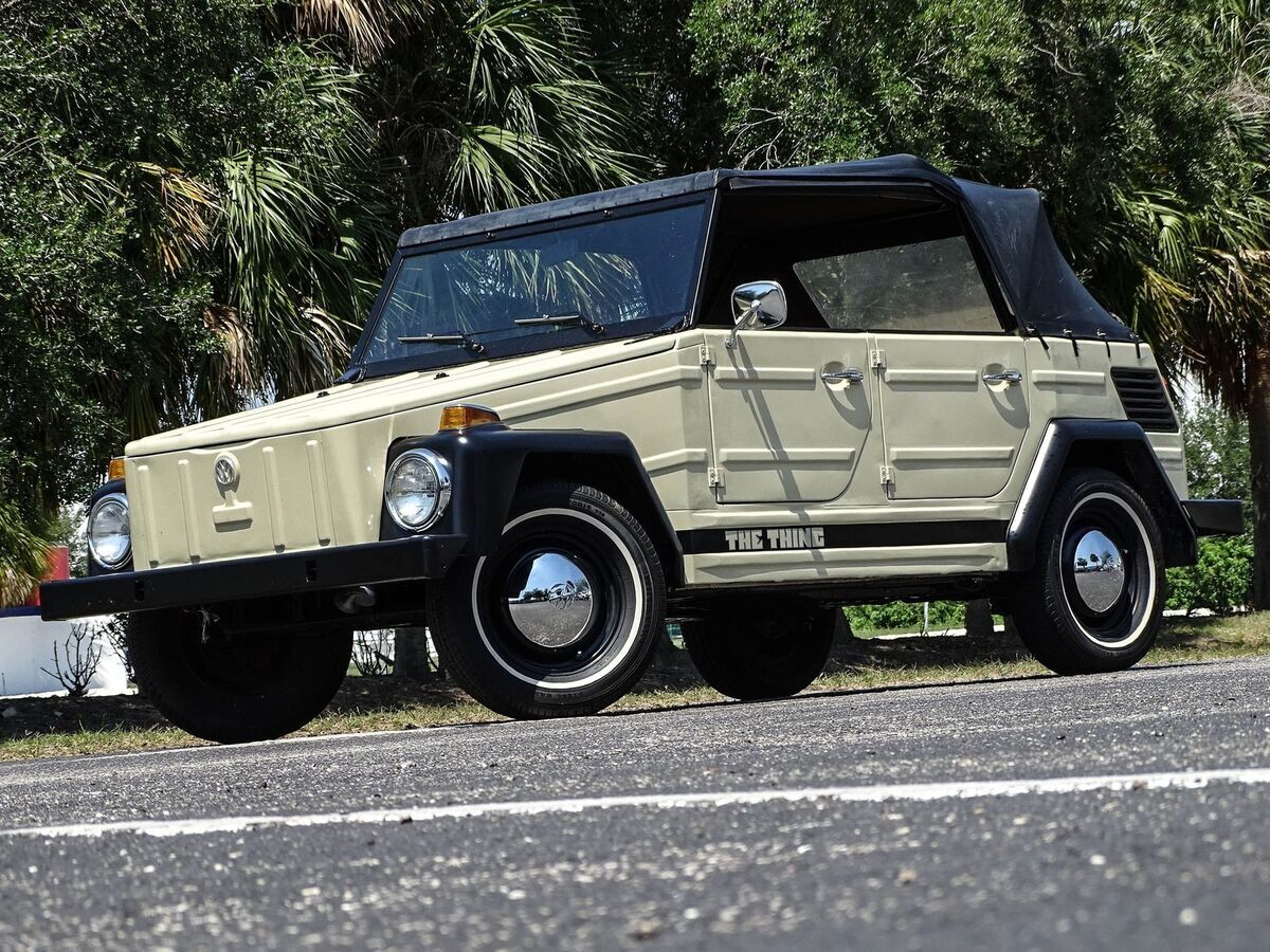vw thing with top & side curtains! new paint, great interior. lots of new parts!