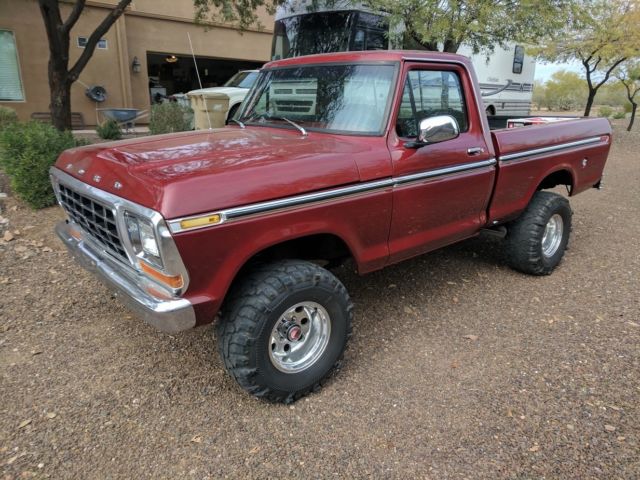 1973 ford f100 ranger xlt 4x4 solid rust free truck az vehicle bid now to win