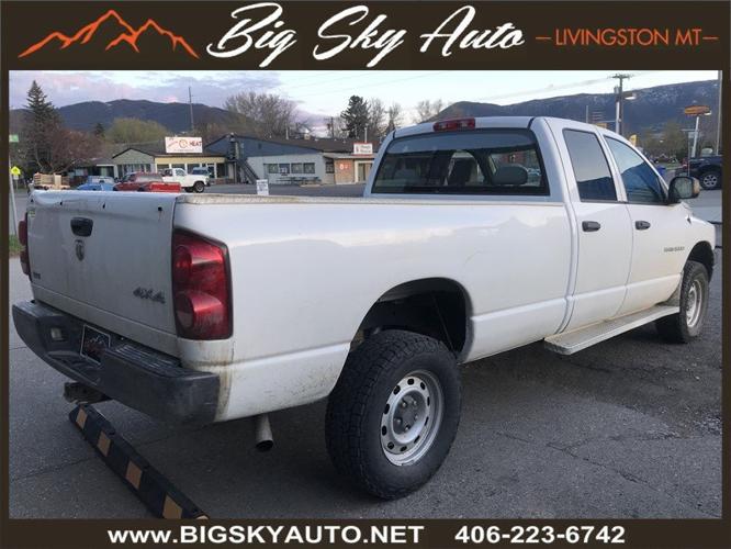 used 2007 dodge ram 1500 truck 4x4 quad cab livingston, mt 59047 for sale in livingston, montana