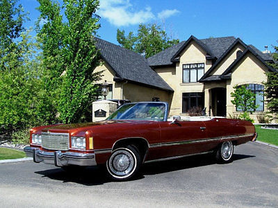 no reserve 1974 chevrolet caprice classic convertible one owner actual miles wow