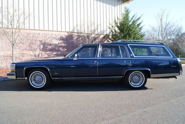 1986 cadillac fleetwood brougham station wagon 427 cu in. gm v8 astro roof