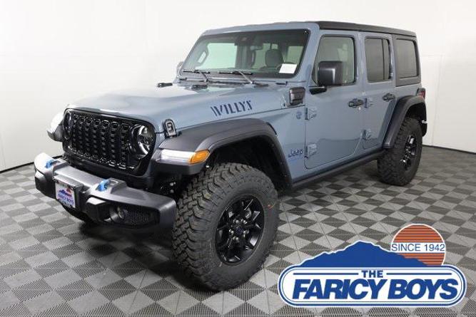 new 2024 jeep wrangler 4xe wrangler 4-door willys 4xe