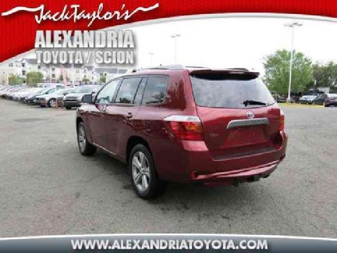 2008 toyota highlander sport in alexandria, va