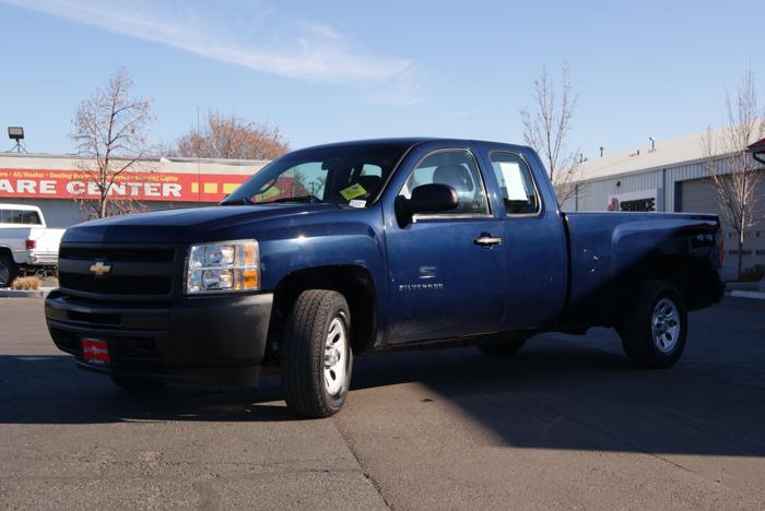 2011 chevrolet silverado 1500 work truck 4x4 work truck 4dr extended cab 8 ft. lb for sale in anderson dam, idaho