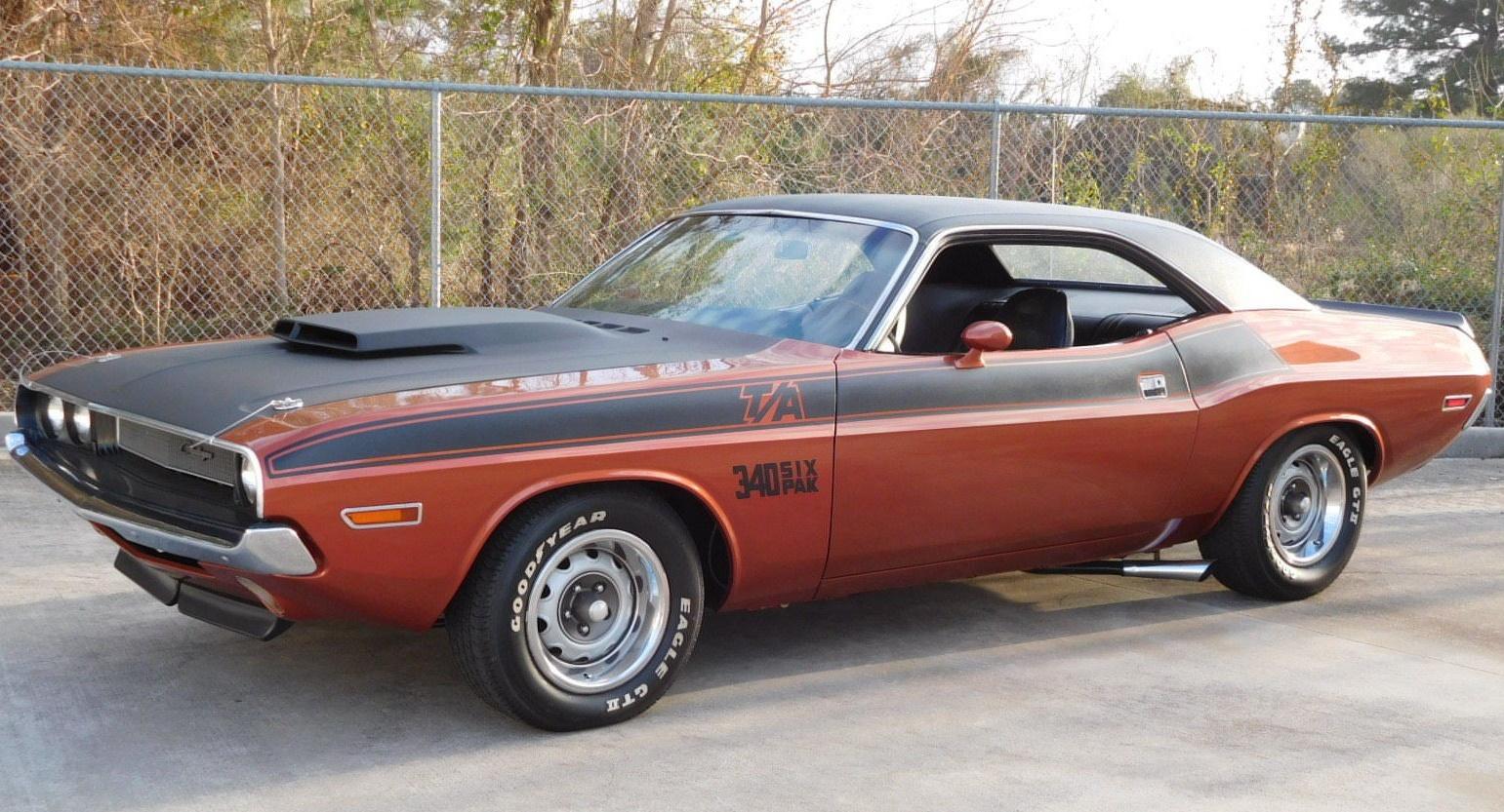 1970 dodge challenger ta 340-6pk