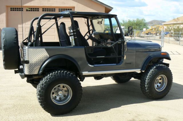 jeep cj-7 cj 7 lt-1 fuel injected th400 dana 300 rust free