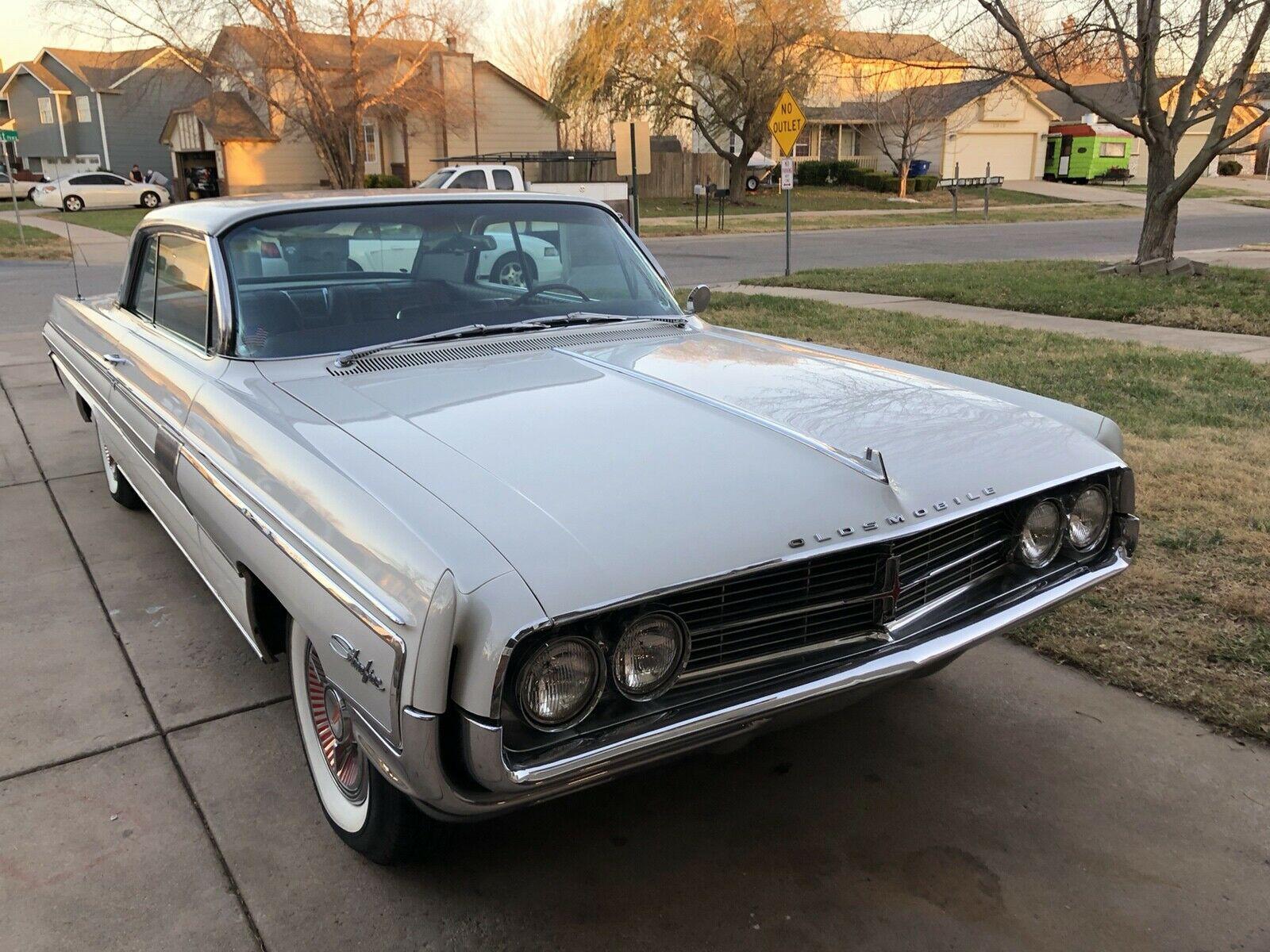 1962 oldsmobile starfire original coupe white rwd automatic