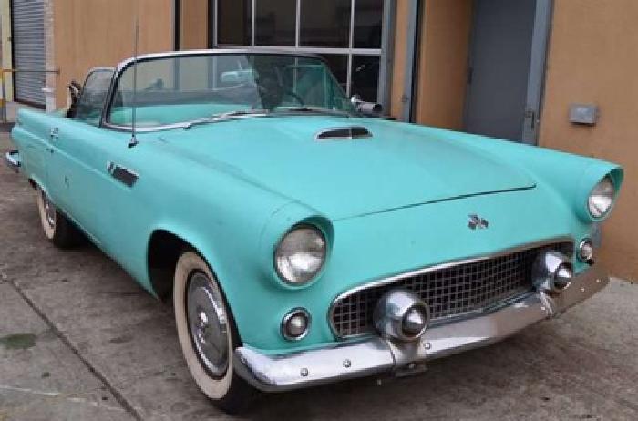 used 1955 ford thunderbird convertible, 0 miles in astoria, ny
