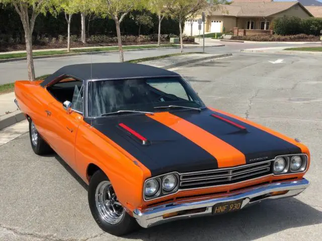 1969 plymouth roadrunner 3 year restoration california survivor