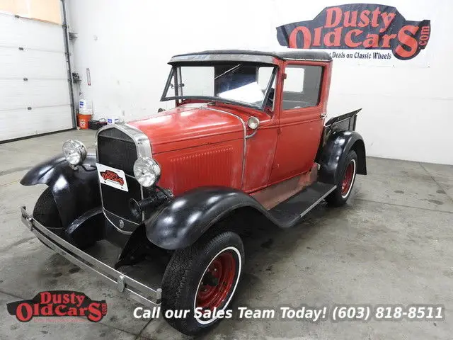 1931 red runs drives body inter good 3.3l i4!