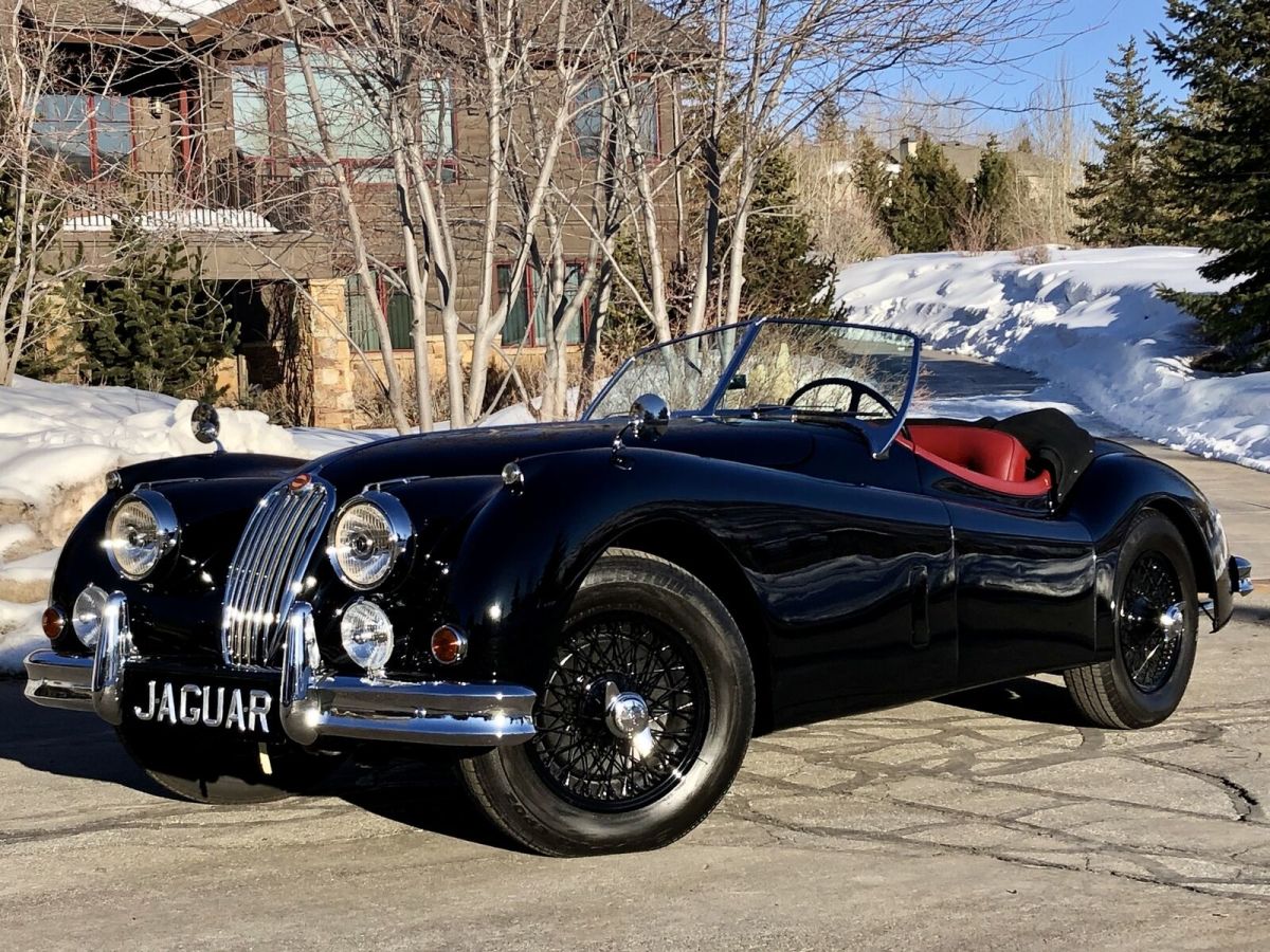 1955 jaguar xk140 mc roadster convertible frame off restoration rare 1 of 3,349!
