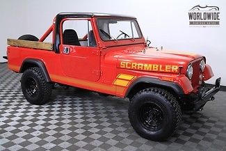 1983 jeep scrambler cj8 cj8. frame off restored. v8!