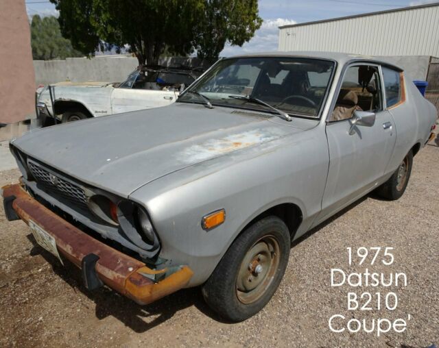 1975 datsun b210 az coupe rare factory color combo rwd jdm nissan survivor 4 spd