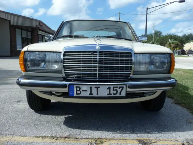 1984 300d, w123, euro diesel completely rebuilt mechanically, 4-speed manual