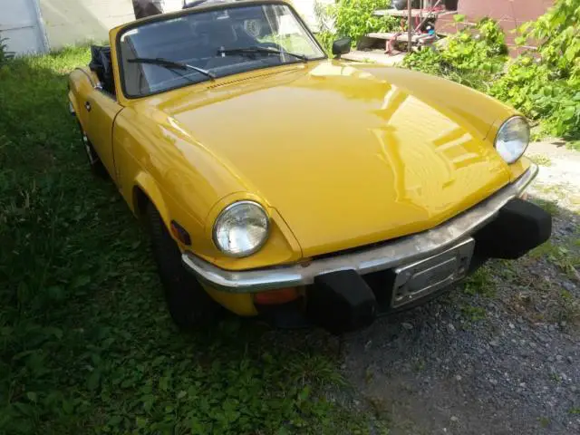1978 triumph spitfire classic roadster summer fun!