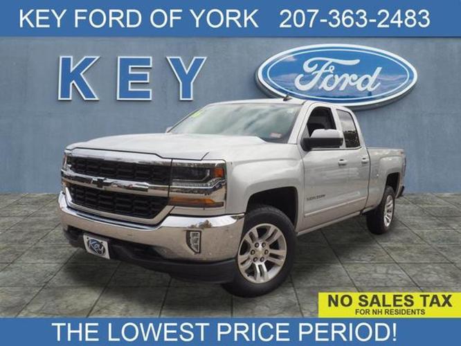 2016 chevrolet silverado 1500 lt 4x4 lt 4dr double cab 6.5 ft. sb for sale in york, maine