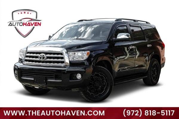 2016 toyota sequoia in dallas, texas