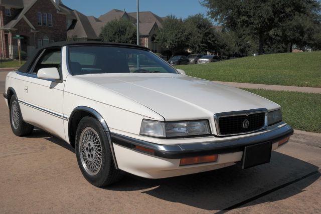 1990 chrysler lebaron gtc by maserati convertible