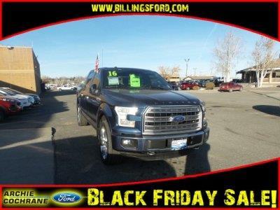 2016 ford f-150 lariat 4x4 lariat 4dr supercrew 6.5 ft. sb for sale in billings, montana