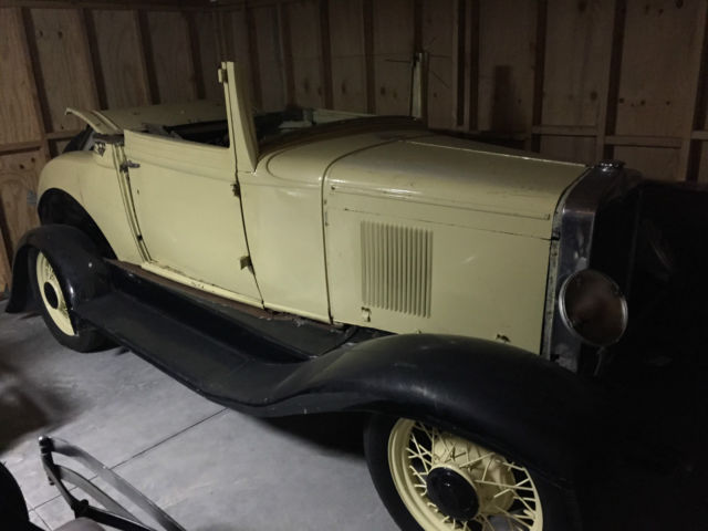 1930 chevrolet sport cabriolet project