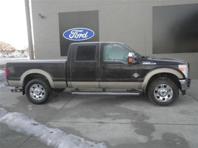 2014 ford f-250 super duty lariat 4x4 lariat 4dr crew cab 6.8 ft. sb pickup for sale in hadar, nebraska