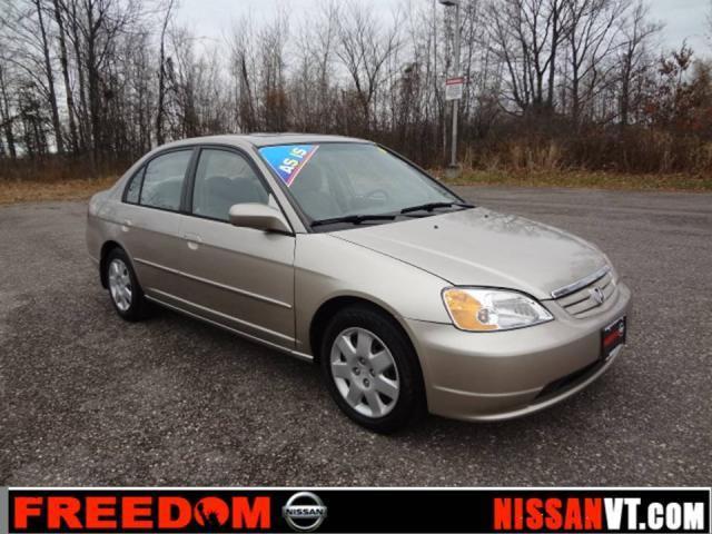 2001 honda civic ex for sale in south burlington, vermont