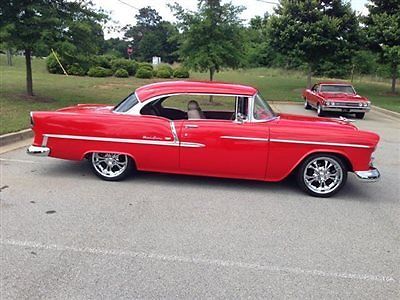 1955 chevy bel air 5.7l tuned port corvette engine 2 door hardtop sport coupe