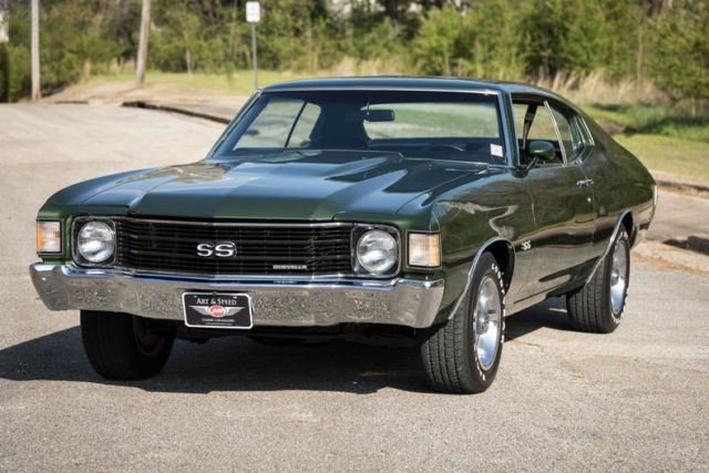 1972 chevrolet malibu ss true one owner car!!!