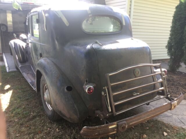 untouched original 1937 packard super 8 1501 club sedan