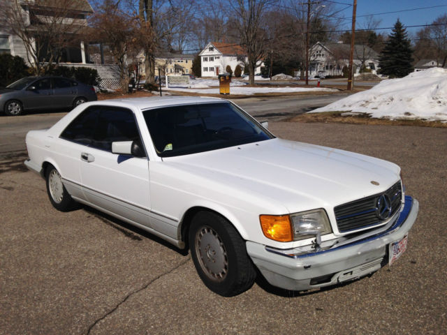 1990 mercedes-benz 560 sec, ~135k miles
