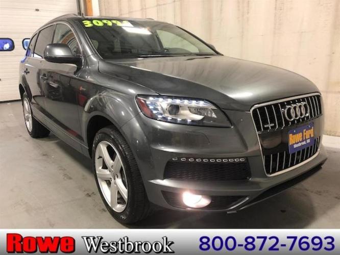 2014 audi q7 3.0t quattro s line prestige awd 3.0t quattro s line prestige 4dr suv for sale in westbrook, maine