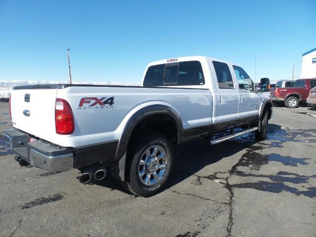 2015 ford f-350 super duty lariat 4x4 lariat 4dr crew cab 6.8 ft. sb srw pickup for sale in clark, wyoming