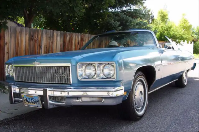 1975 chevrolet caprice chevy convertible no reserve 38,500 miles drive it home