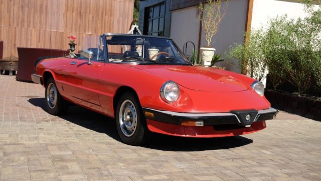 1985 Alfa Romeo Spider graduate