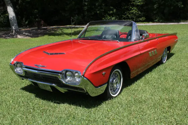 1963 ford thunderbird roadster "the first 1963 thunderbird roadster made-sept. 6