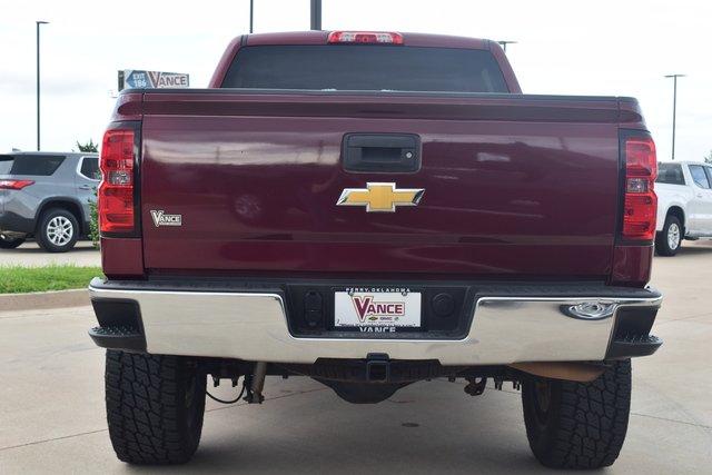 used 2015 chevrolet silverado 1500 4x4 crew cab lt perry, ok 73077 for sale in perry, oklahoma