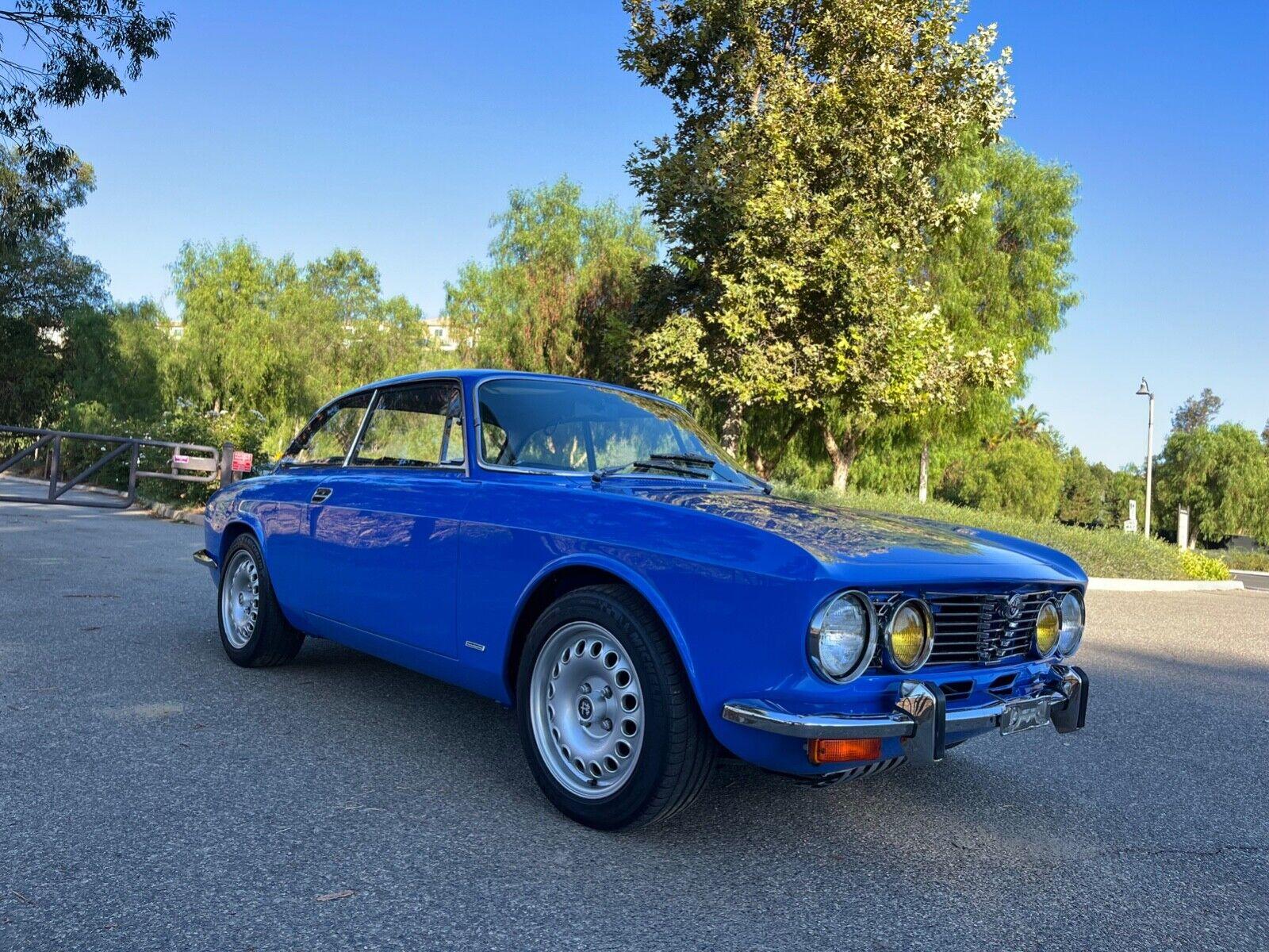 1974 alfa romeo gtv 2000 azzuro le mans blue 57786 miles