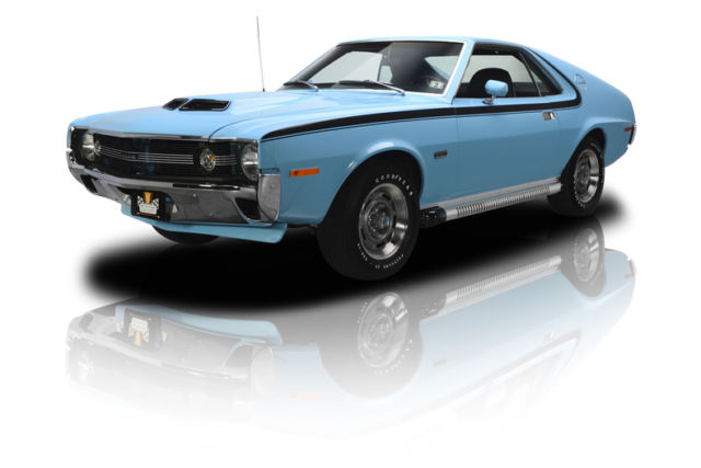 restored investment grade big bad blue amx 390 ram air v8 go package leather