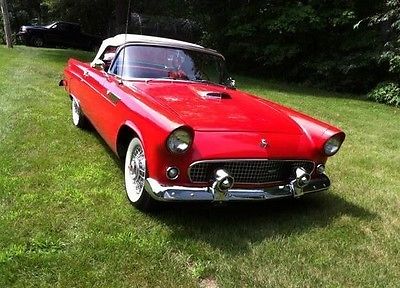 1955 ford thunderbird 2 door convertible continental kit, t-bird, great cond!