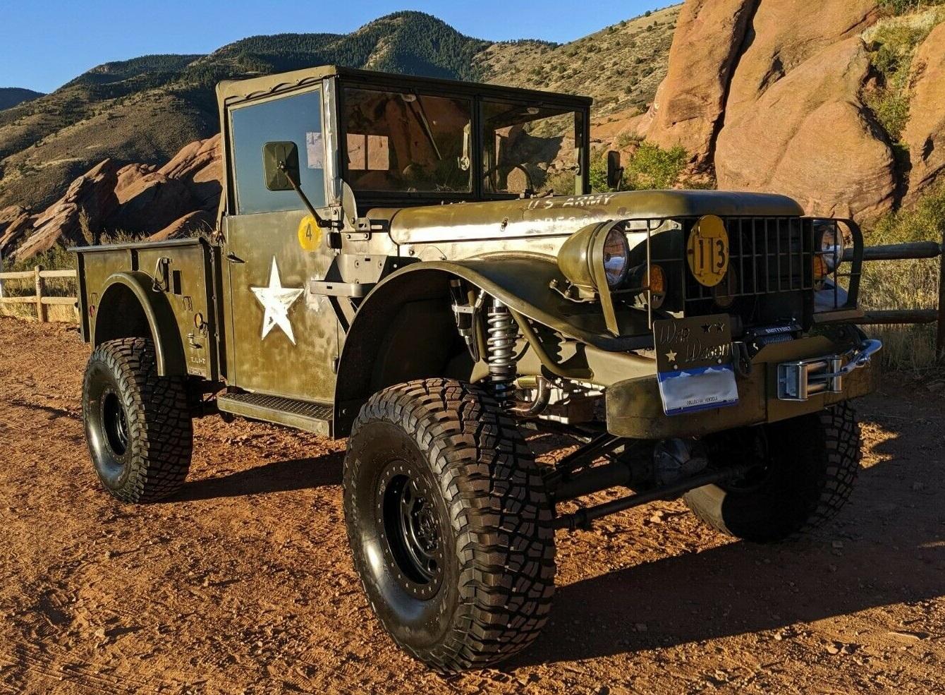 1960 dodge m37 power wagon custom