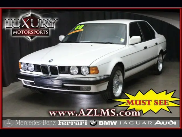 1988 bmw 735i automatic 4-door sedan