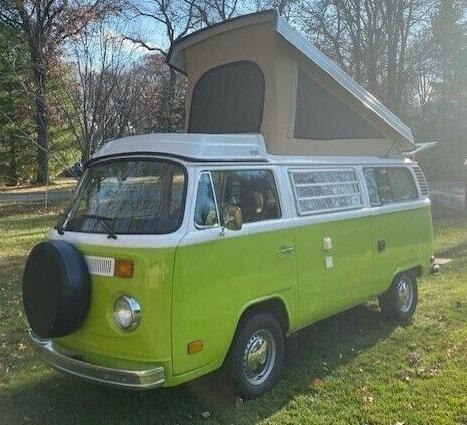 1978 volkswagen westfalia bus camper 4 cyl manual very clean