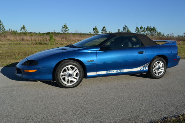 1994 chevy camaro z28 convertible low miles