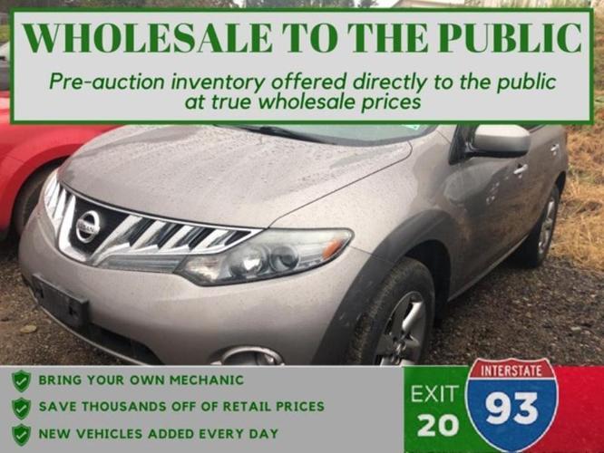 2009 nissan murano sl awd sl 4dr suv for sale in northfield, new hampshire