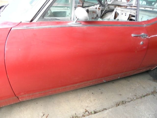 1968 oldsmobile cutlass s s 30564 miles red convertible 350 a