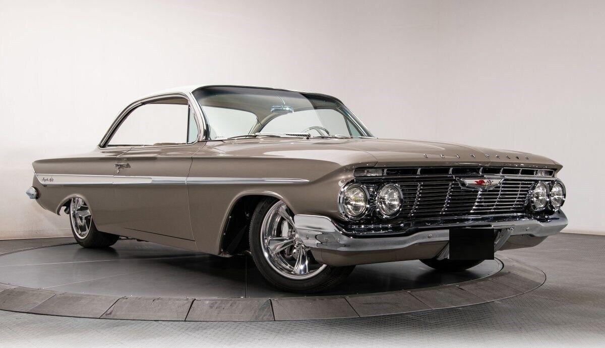 1961 chevrolet impala restomod 502 v8 700r4 4 speed 3574 miles