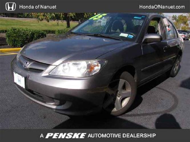 used 2005 honda civic sdn ex sedan, 121,168 miles in nanuet, ny