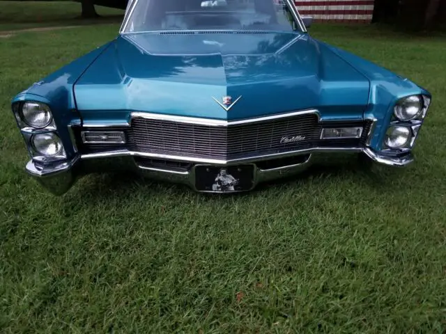1968 cadillac deville coupe blue rwd automatic